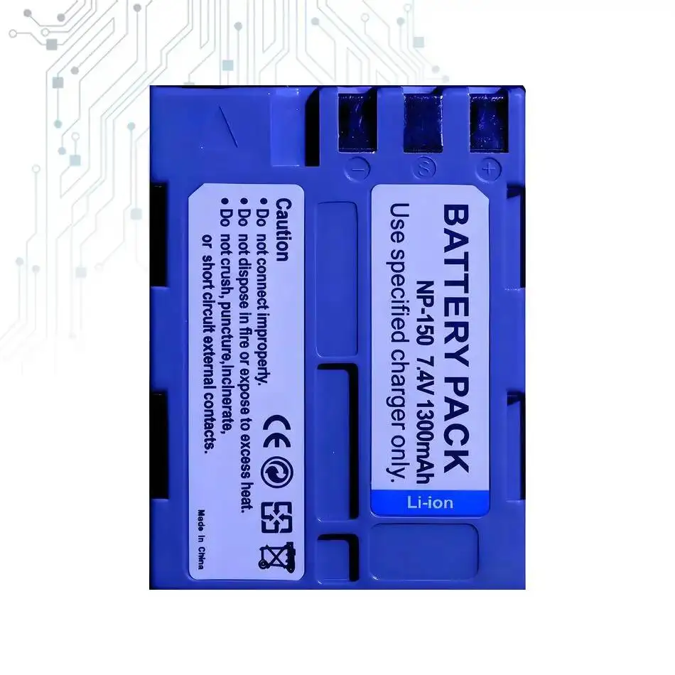 For Fujifilm Finepix IS Pro S5 Camera Battery NP-150 Reliable Power 1300Mah