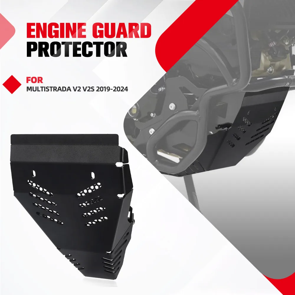 

MultiStrada 950 S Engine Guard Protector For Ducati MultiStrada V2 V2S 2019-2024 Engine Guard Baffle Engine Housing Protection
