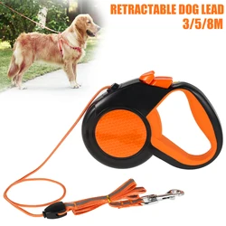 8 m Extendable Dog Leash Duty Pet Walking Leash with Strong Reflective Tape Non-Slip Handle Dog Lead Pets Supplies Dropshipping