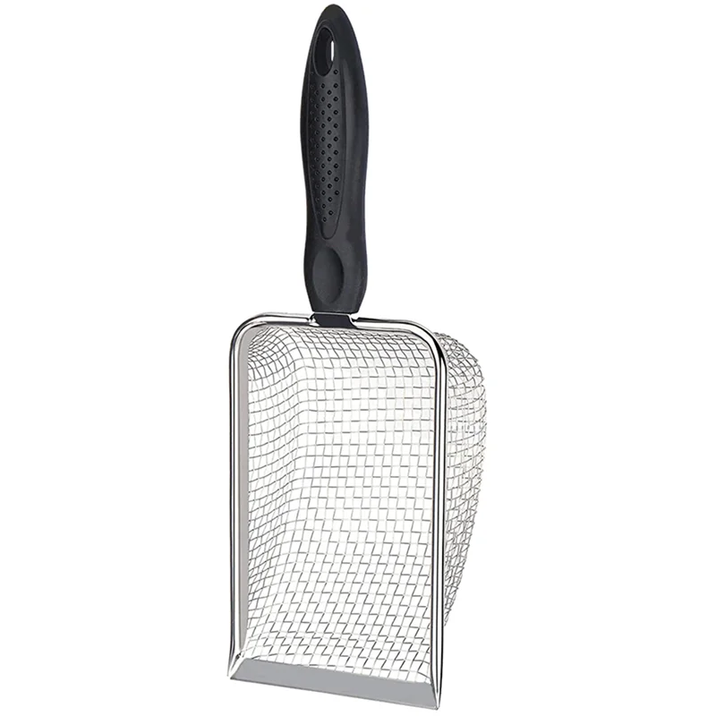 Beach Mesh Shovel for Shell Collecting, Kids Filter Sand for Picking Up Shells Sifter Dipper