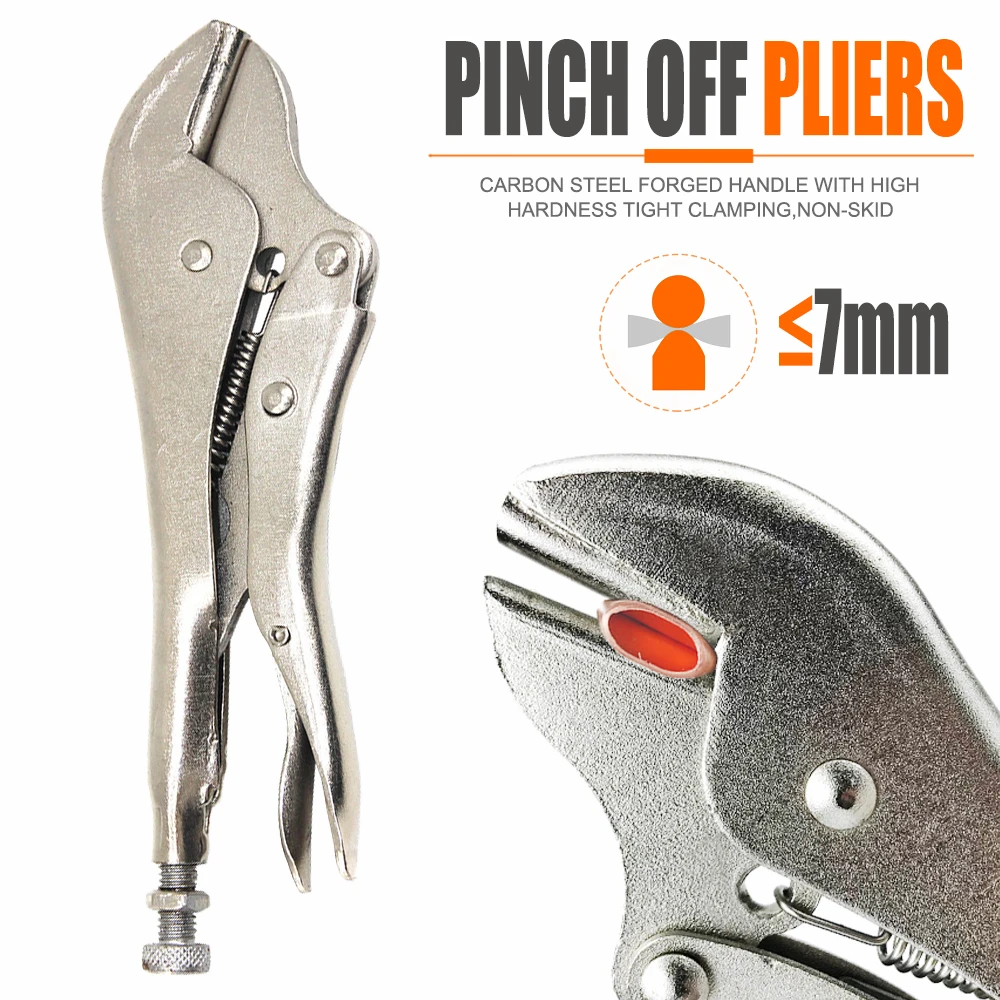 

Locking Pinch Off Pliers Crimping Tool Refrigeration For Sealing Cutter Fridge Copper Pipe Tube Aluminum Sealer Cooling System