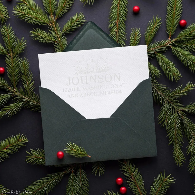 عيد ميلاد سعيد مخصص المزخرف ختم شعار شخصي تصميم شعار خاص لكتب المكتبة بطاقة المعايدة ديكور Crafts بها بنفسك الحرف