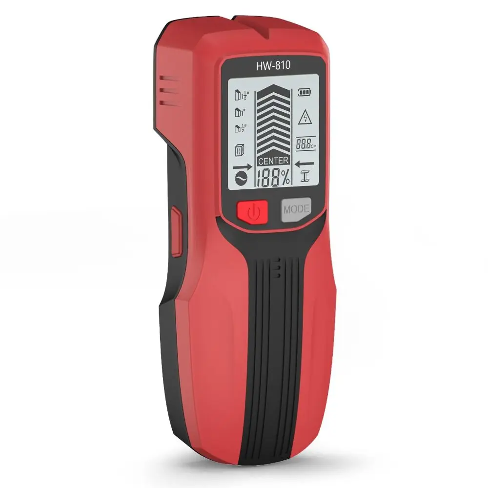 High Accuracy 6-in-1 Stud Finder Accurately Locate Depth Tracker Wall Detector Scanner Multi-functional Portable