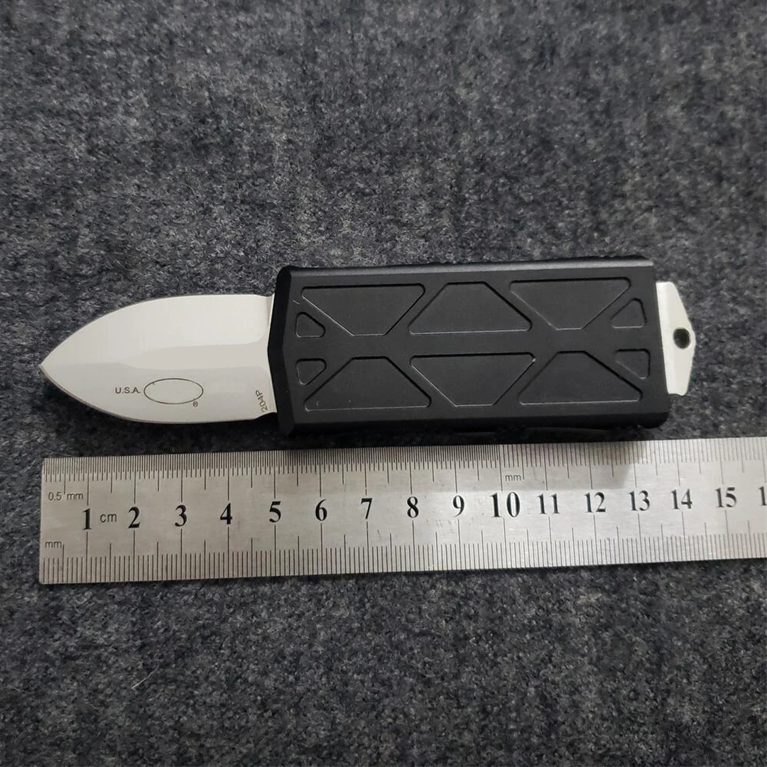 Imagem -04 - Dizy Versão Mini204p Exocet Pocket Knife Alta Dureza d2 Blade Utility Ferramentas Edc