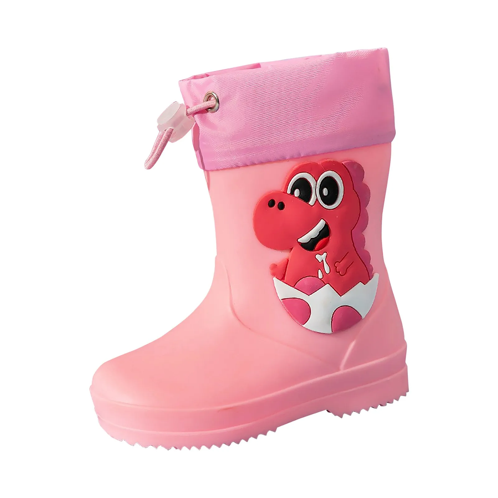 Kinder Mädchen Jungen Regenstiefel Wasserdichte Kleinkind Regenstiefel Kinderschuhe Gummistiefel Kinder Baby Cartoon Dinosaurier Wasserschuhe Stiefel