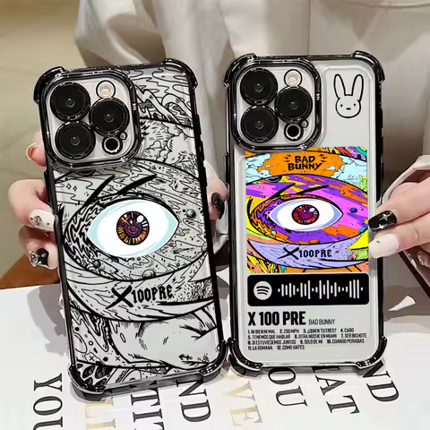 Bad Bunnys Album X100 PREs Phone Case For Xiaomi 15T 14T 13 Pro 15 F8 Ultra Poco X7 F7 Pro 5G X3 X6 F5 M7 Shockproof Clear Cover