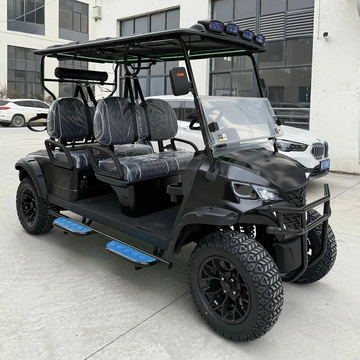 Small Club Car 4 Seater Lithium Battery Off Road Golf Cart Street Legal Electric Golf Car for Sightseeing