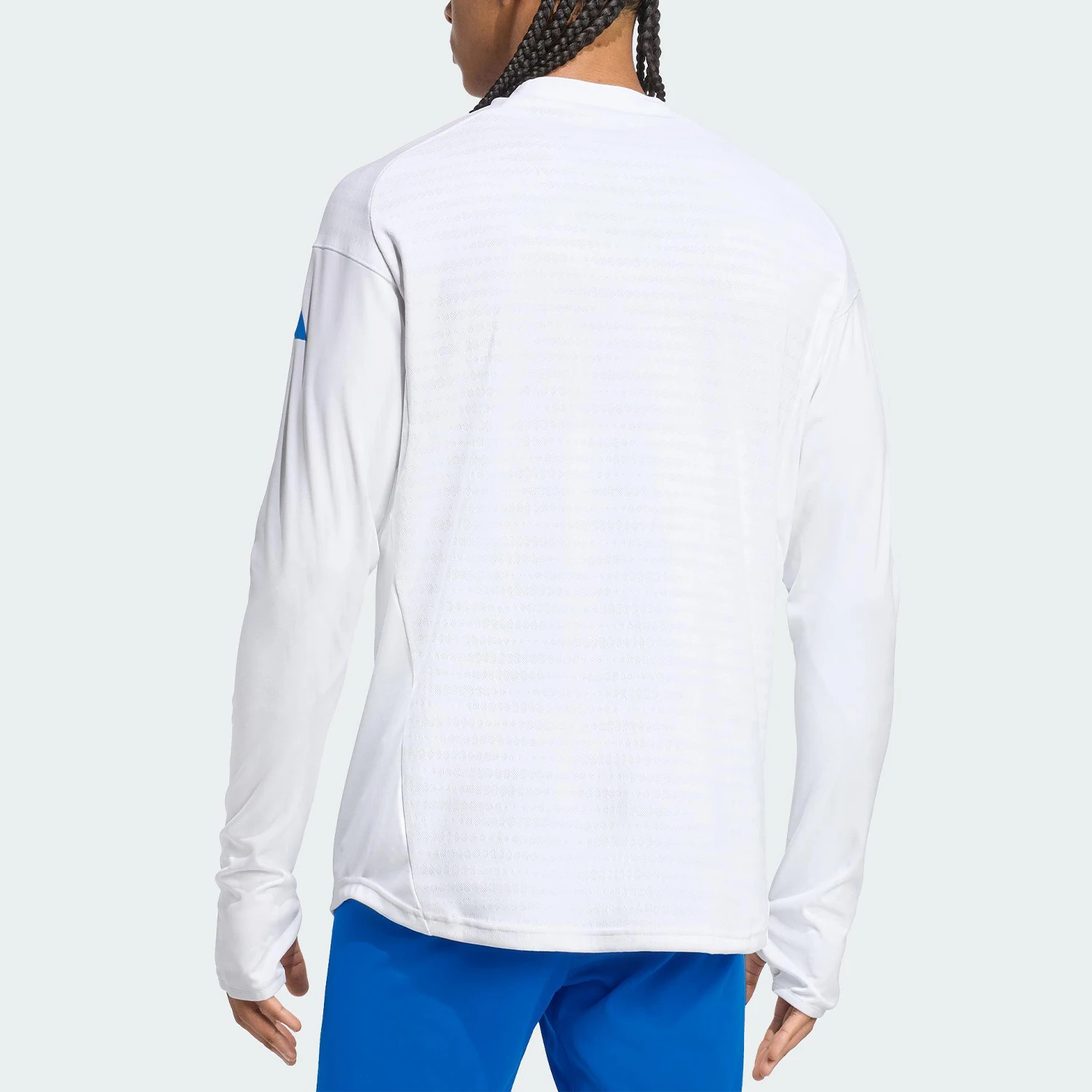 Adidas genuine 2025 Summer Men's Slim Fit Soccer Training Long Sleeve JP4020