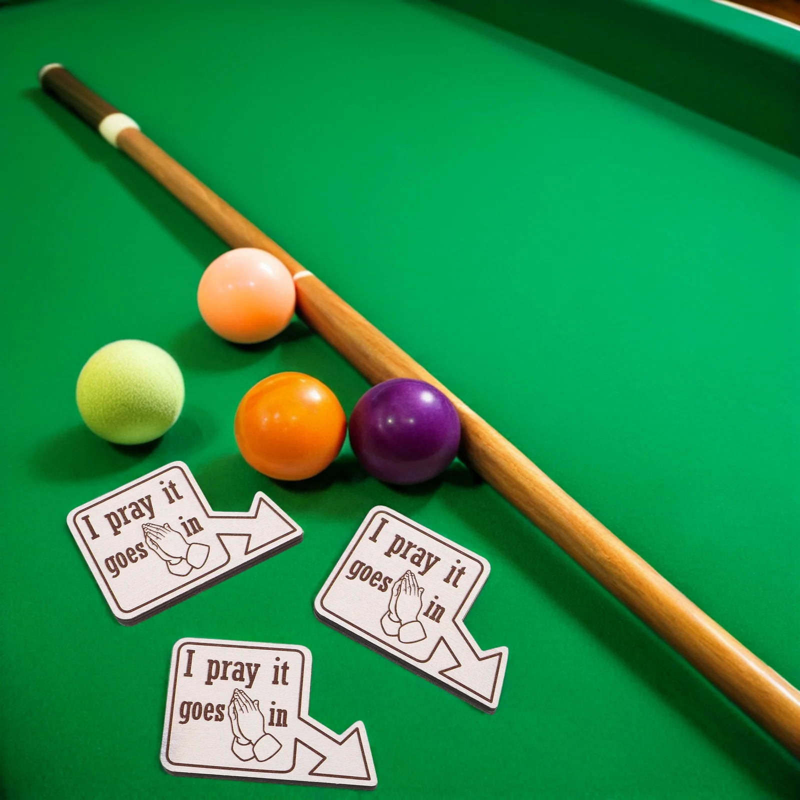

3 Pcs Decor Billiard Marker Marking Equipment Ball Pocket Markers Accessories for Pool Players Taste