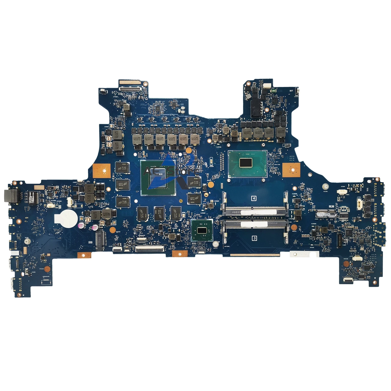 G701V I7-6820HK CPU GTX1080/8GB Notebook Mainboard For ASUS G701VI ROG G701 G701VIK Laptop Motherboard Main Board TEST OK DDR4