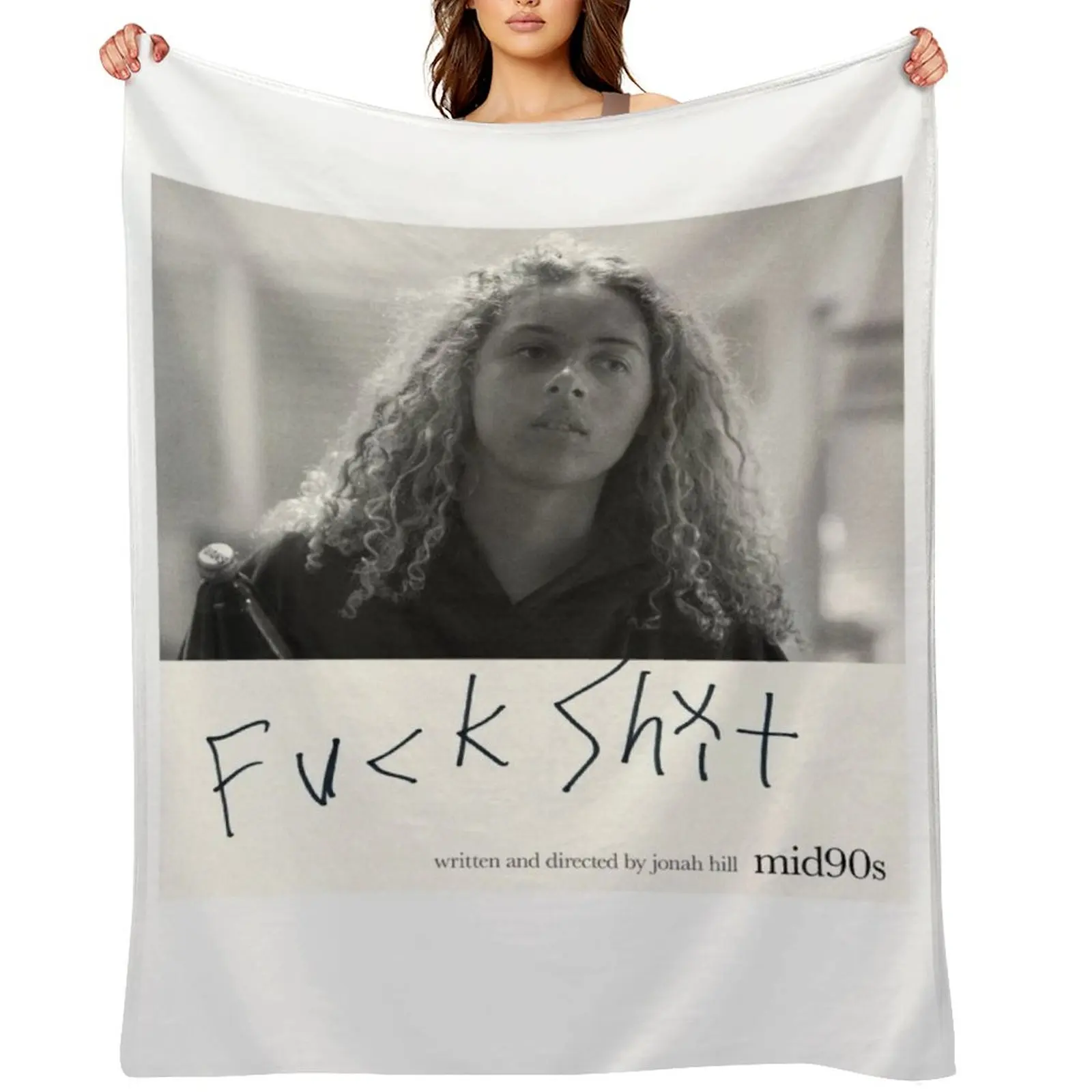 منتصف التسعينيات رمي بطانية أريكة منقوشة تأثيري أنيمي الحرارية لبطانيات السفر #2