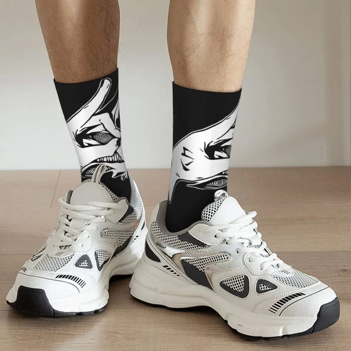 Japanese Anime Cartoon Kon Men and Women printing Socks,Motion Applicable throughout the year Dressing Gift