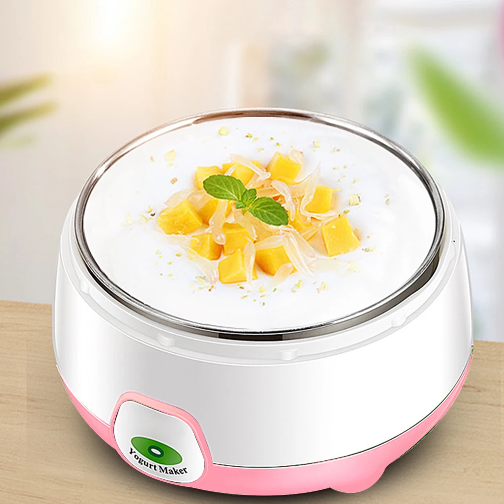 1L Automatic Yogurt Maker with Constant Temperature Control Yogurt Machine Electric Yogurt Maker for Yogurt Natto Rice Wine