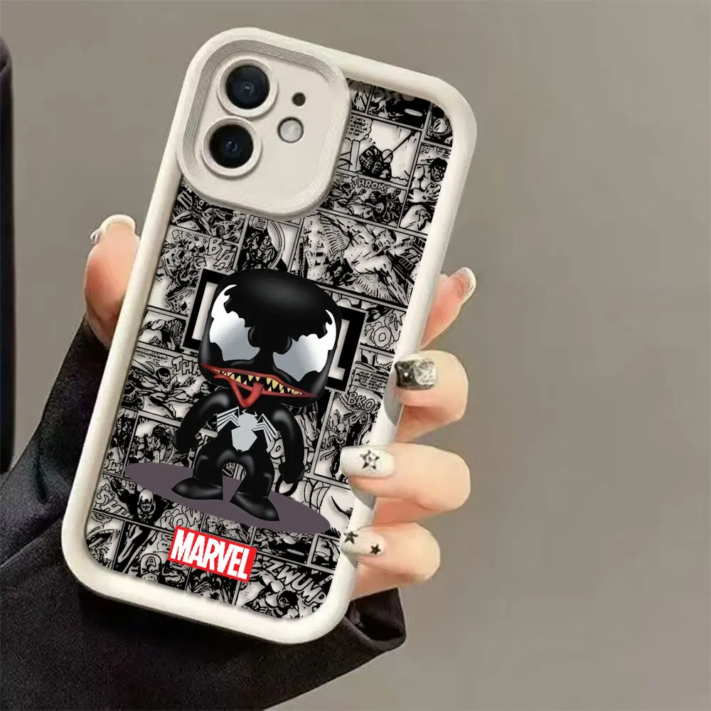 Venom Iron Man Groot Cassa Del Telefono Per MOTO G9 G22 G24 G30 G32 G34 G52 G53 G54 G60 G75 G84 G85 E22 E32 E40 EDGE 40 50 60E TPU Caso