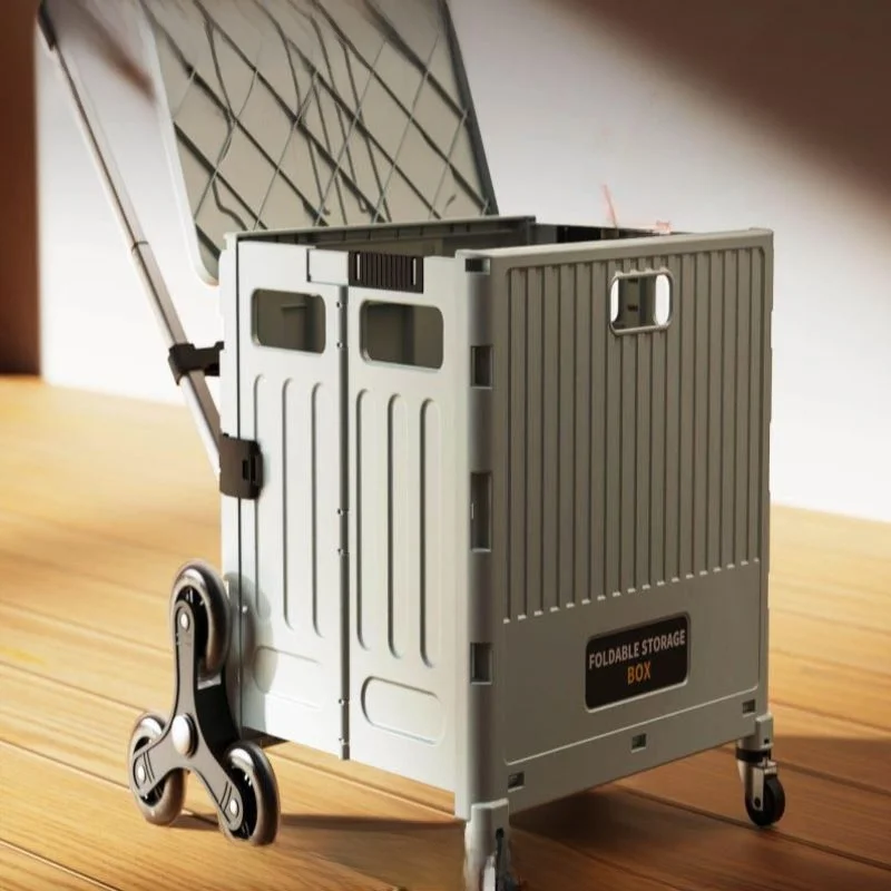 portable-camping-outdoor-picnic-mobile-storage-box-with-pull-rod-wheel-undercarriage-student-moving-book-box-stainless-steel