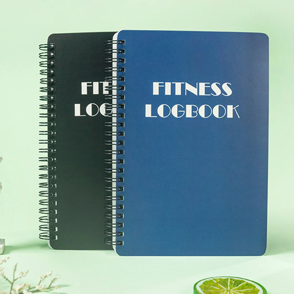 สมุดเจาะออกกำลังกายสมุด A5สำหรับยิมและการออกกำลังกายที่บ้าน