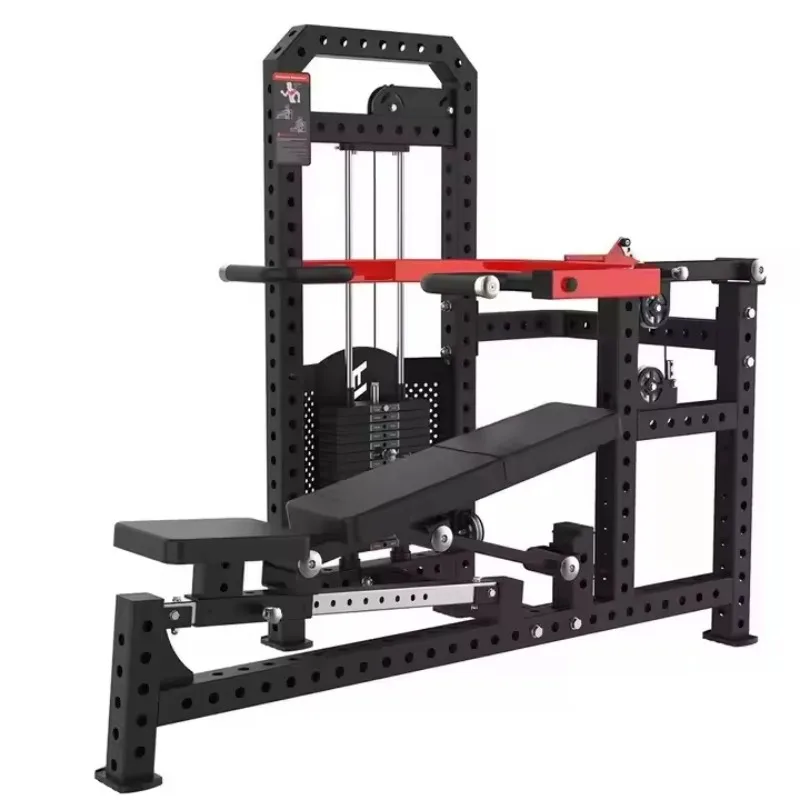 Unilateral Functional Trainer - Adjustable Crossover 5/8 Multi-Station, Targeted Muscle Building & Full-Body Workouts in Gyms
