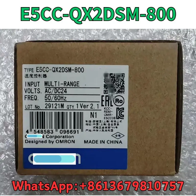 

New Temperature controller E5CC-QX2DSM-800 Fast Shipping