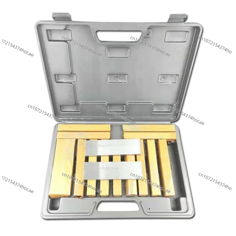 

VERTEX ground parallels 28 pcs /Vise parallel plate Used for vise clamping workpiece parallel height/VP-128A