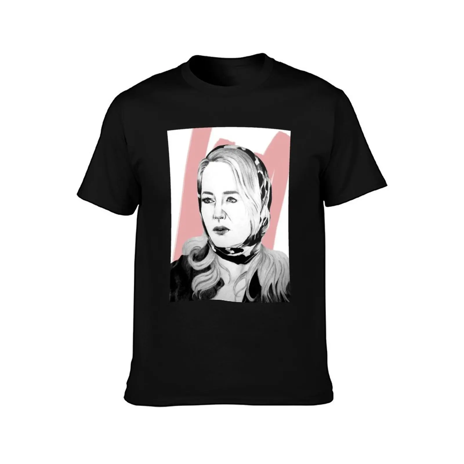 Pink miranda otto T-Shirt Summer Casual Cotton Tee Oversized Streetwear Tops Vintage Graphic Print Loose Fit Short Sleeve