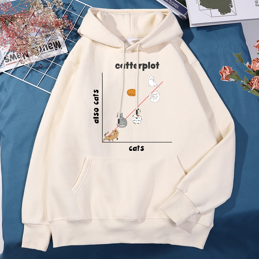 

Catter Plot Essential Printing Mans Hoodies Personality Crewneck Sportswears Autumn Aesthetic Tops Kpop Aesthetic Man Pullovers