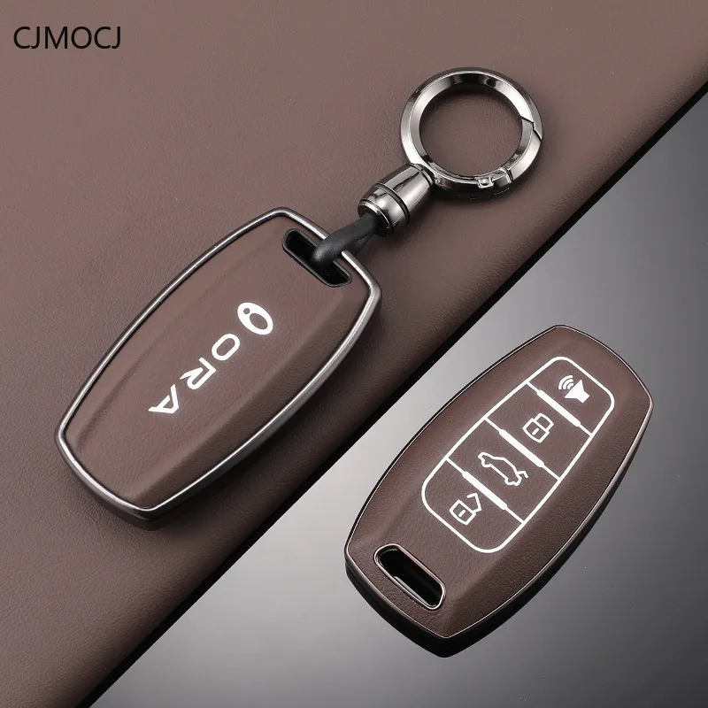 

TPU Key Cover Case for ORA Good Cat/White Cat/Black Cat/Good Cat GT (2024) - Protective Key Fob Shell with Textured Finish