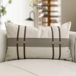 Lumbar Pillow Covers, Sofa Back Cushion Cover Modern Minimalist Pillowcase for Couch Living Room, Hotel Homestay Soft Decor