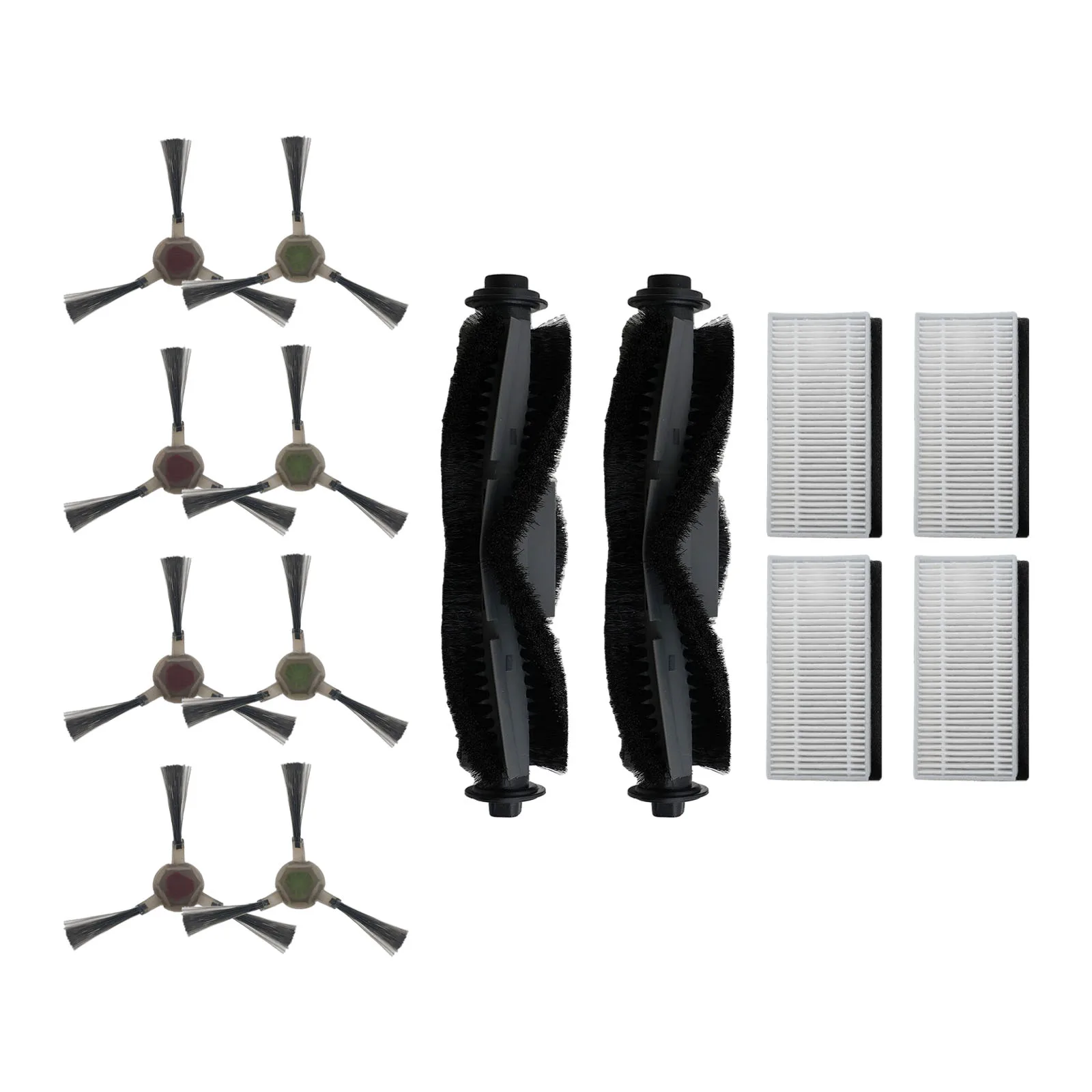 Comprehensive 14 Piece Accessory Kit for AIRROBO For P20 Sweeping Robot Featuring Reliable Brushes and Filters