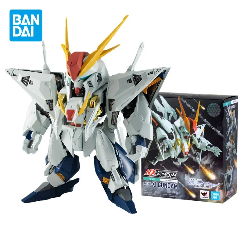 

Bandai натуральная аниме Nxedge Rx-105 XI Gundam фигурки героев коллекционные модели украшения роботы игрушки для мальчиков подарки для детей