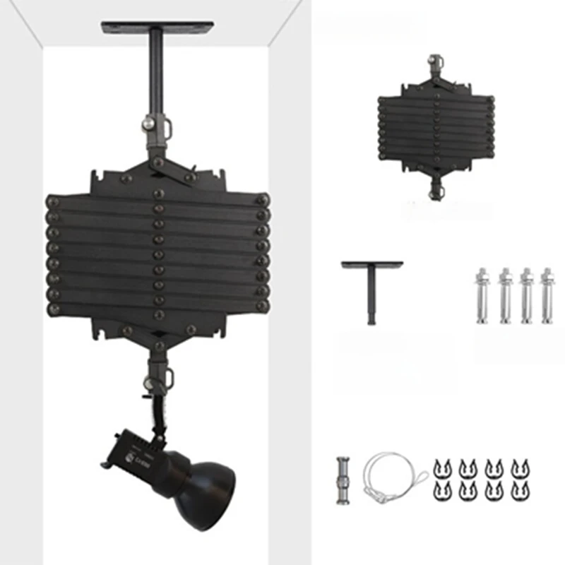 

Фотографическая вспышка, кронштейн для потолочного светильника, подвесной кронштейн для потолочного светильника, телескопическая штанга, настенный кронштейн для внутреннего использования.