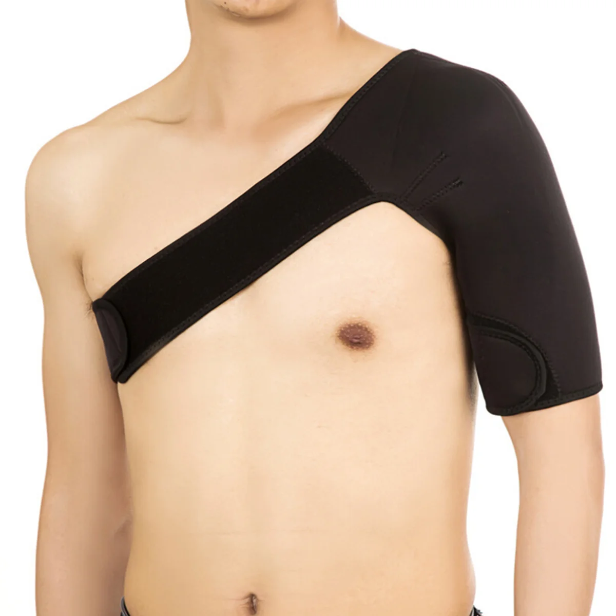 Shoulder Injury Strap Support Brace Bracket Rotator Cuff Sleeve Black Men and Women