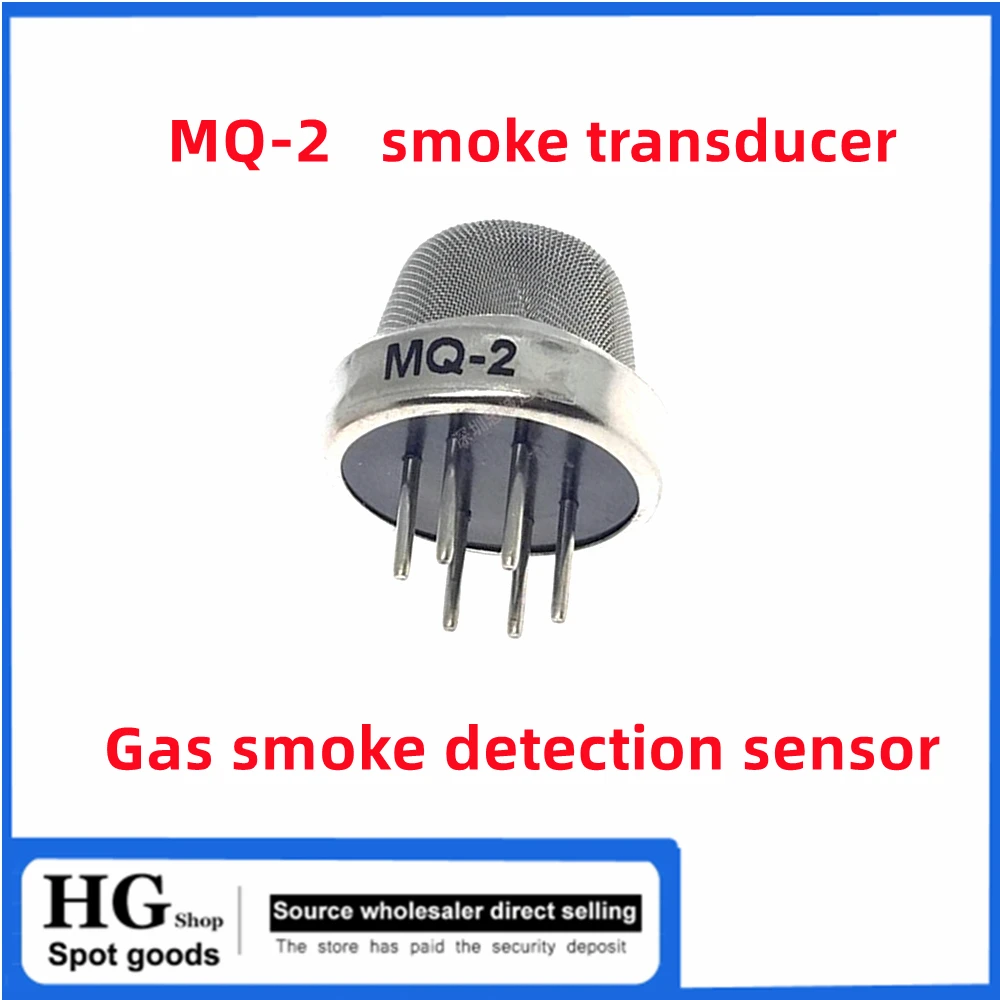 

5PCS/Lot Original MQ-2 Smoke sensor MQ2 semiconductor Combustible gas gas smoke detection sensor