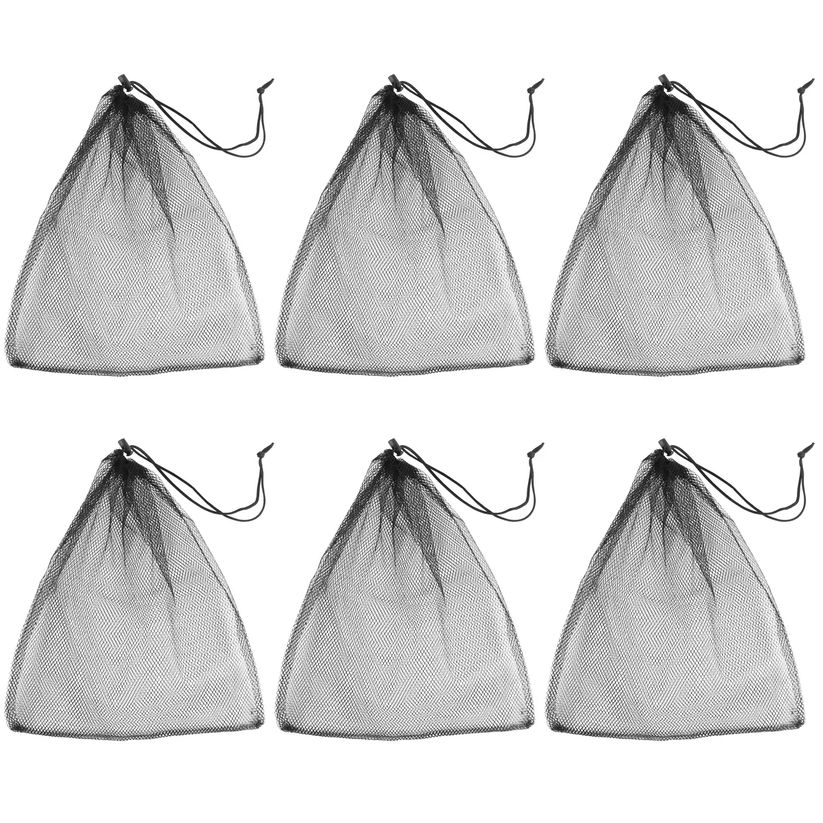 

6Pcs Cinch Backpack Drawstring Pouch Large Capacity for Grocery Shopping Storage Pouch Drawstring Bag Travel Storage Bag