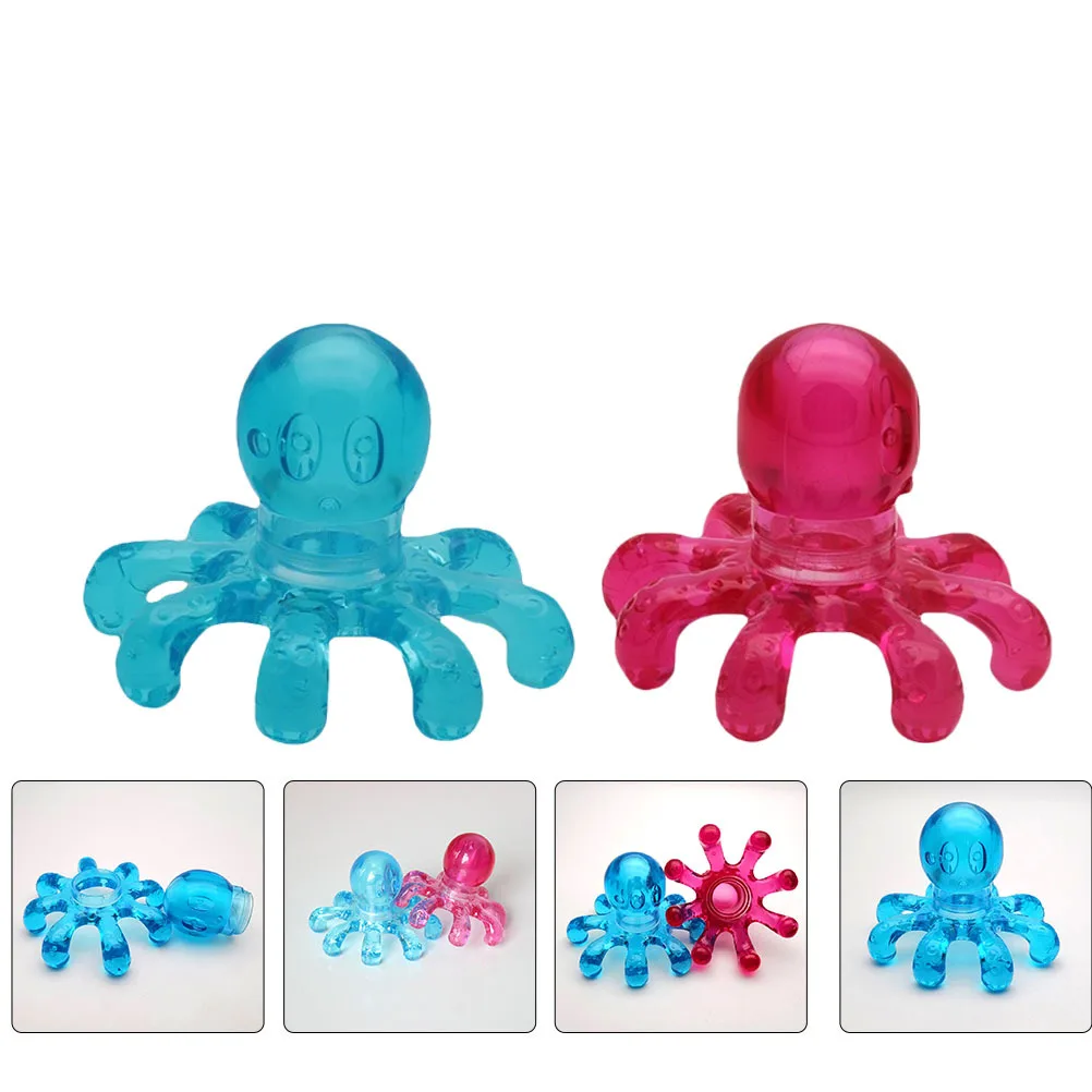 

2 шт. массажеры для головы прочный пластик для облегчения зуда кожи головы портативный компактный бытовой массажер для волос массажер для головы массажер для волос