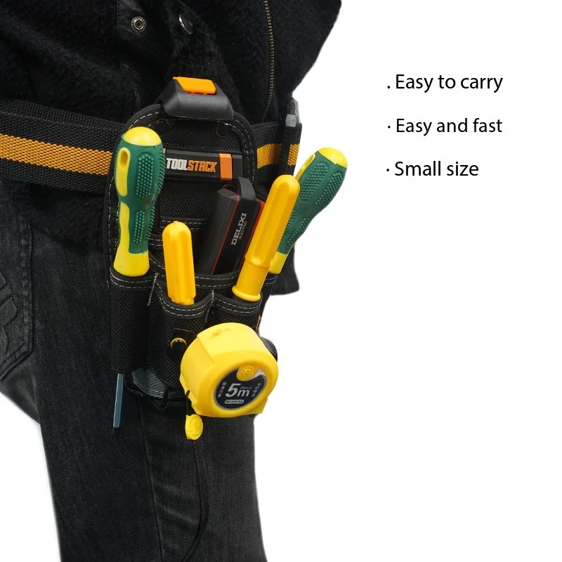 TOOLSTACK Mechaniker-Tasche mit Mehrfachfächern für Zangen und Schraubendreher, Schnell Aufhängbare, Verschleißfeste Werkzeugtasche für Elektriker – Detail 19