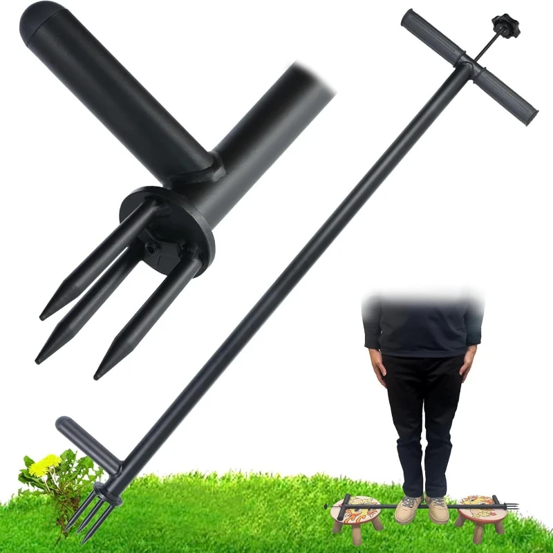

Weeding tool Upright heavy duty, made of thicker stainless steel, weeding tool