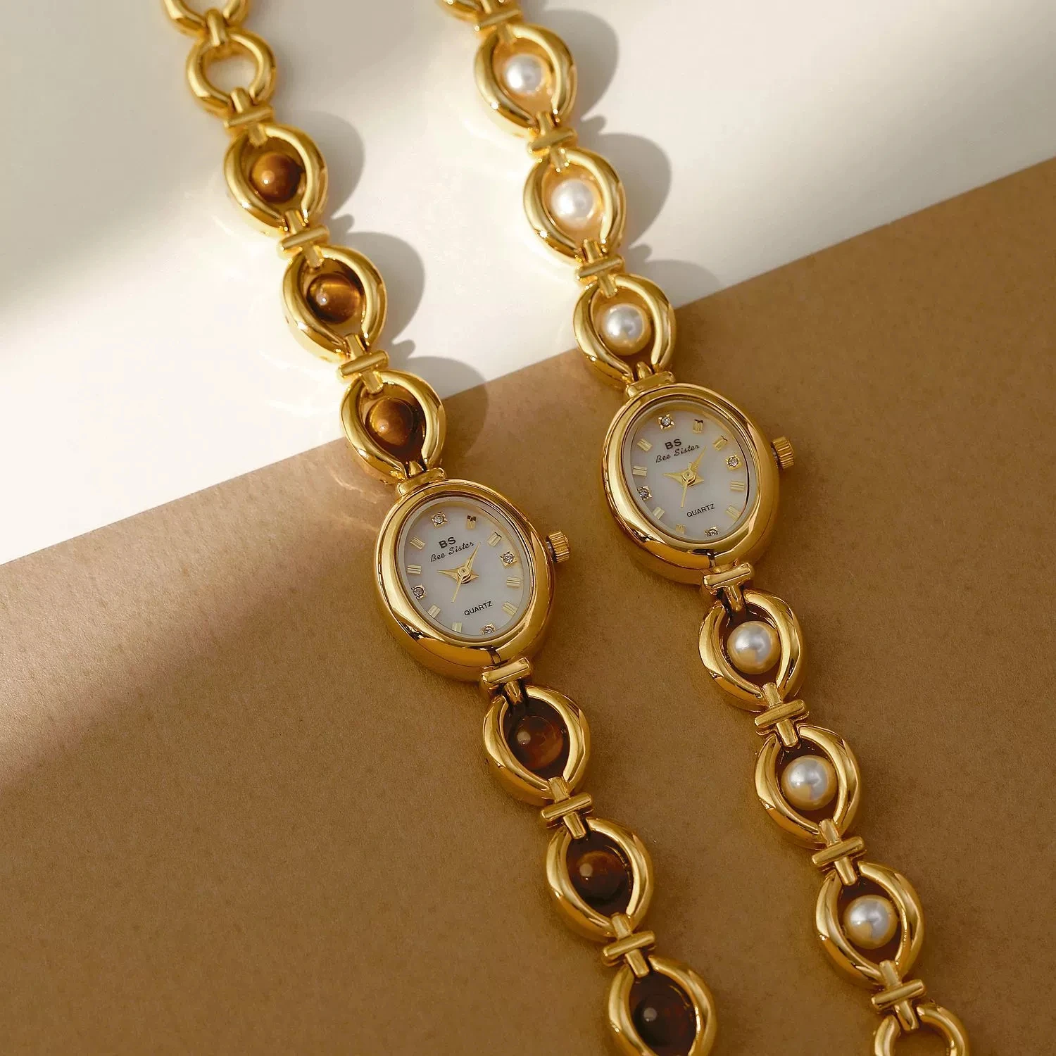 

Женские часы высокого качества, натуральный тигровый глаз, камень, зеленый нефритовый ремешок, наручные часы, элитные элегантные кварцевые часы с овальным циферблатом