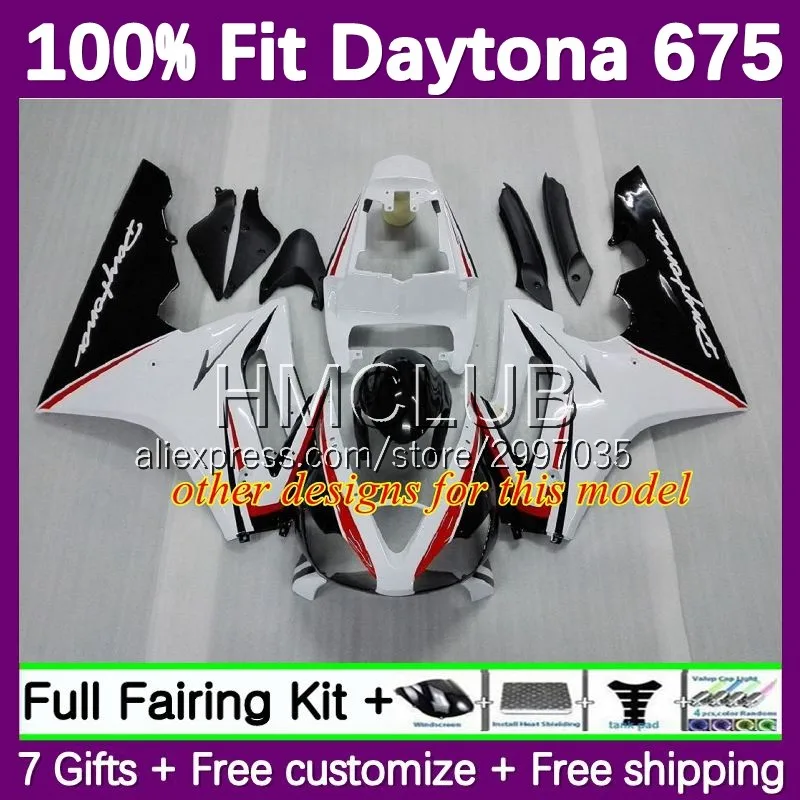 Fairing Kit For Triumph Daytona 675 R 675R CC 09 10 11 12 86No.3 Daytona675 2009 2010 2011 2012 Injection Bodywork Red Flames