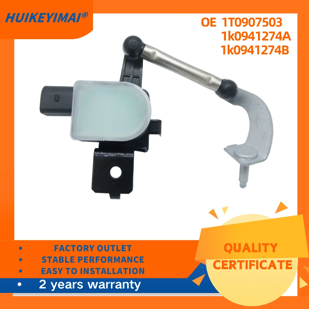 1T 0907503   1k 0941274 Un 1k 0941274 B Sensor de nivel de suspensión de altura delantera izquierda derecha de 4 pines para Audi A6 C6 S6 RS6