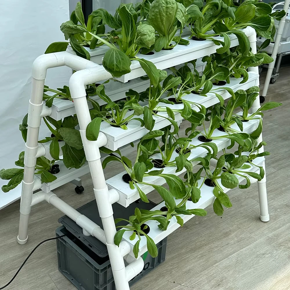 Pvc Large Nft Hydroponic Channel Pipe Irrigation Vertical Hydroponics Tower Growing Equipment Nft System