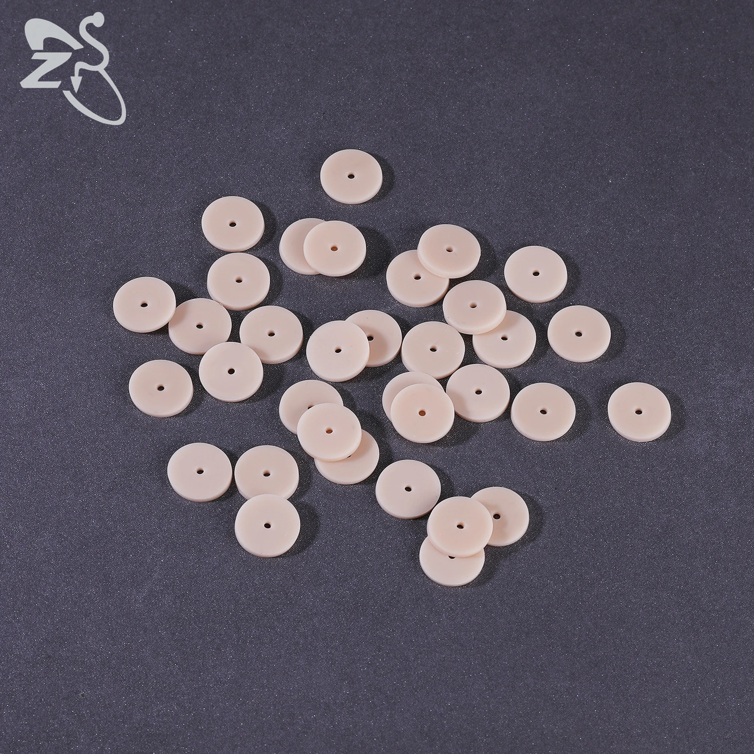 ZS 6-200 teile/los Silikon Piercing Heilung Scheiben Set Flexible Anti Hyperplasie Flache Klare Medizinische Silikon Disc 3/5/7/9 MM – Detail 12