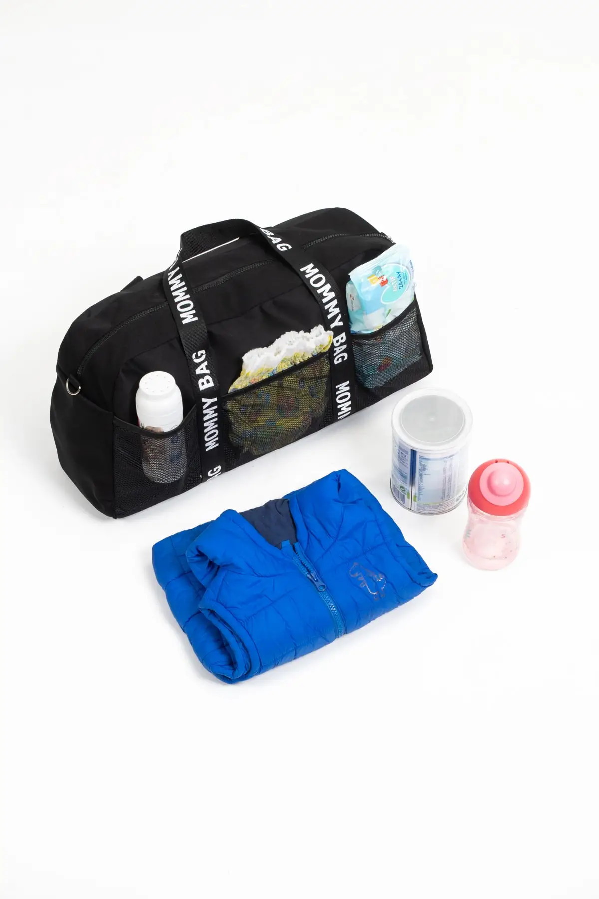 DOLBOVI Mommy Bag mother baby care and women Bag black Hospital Bag