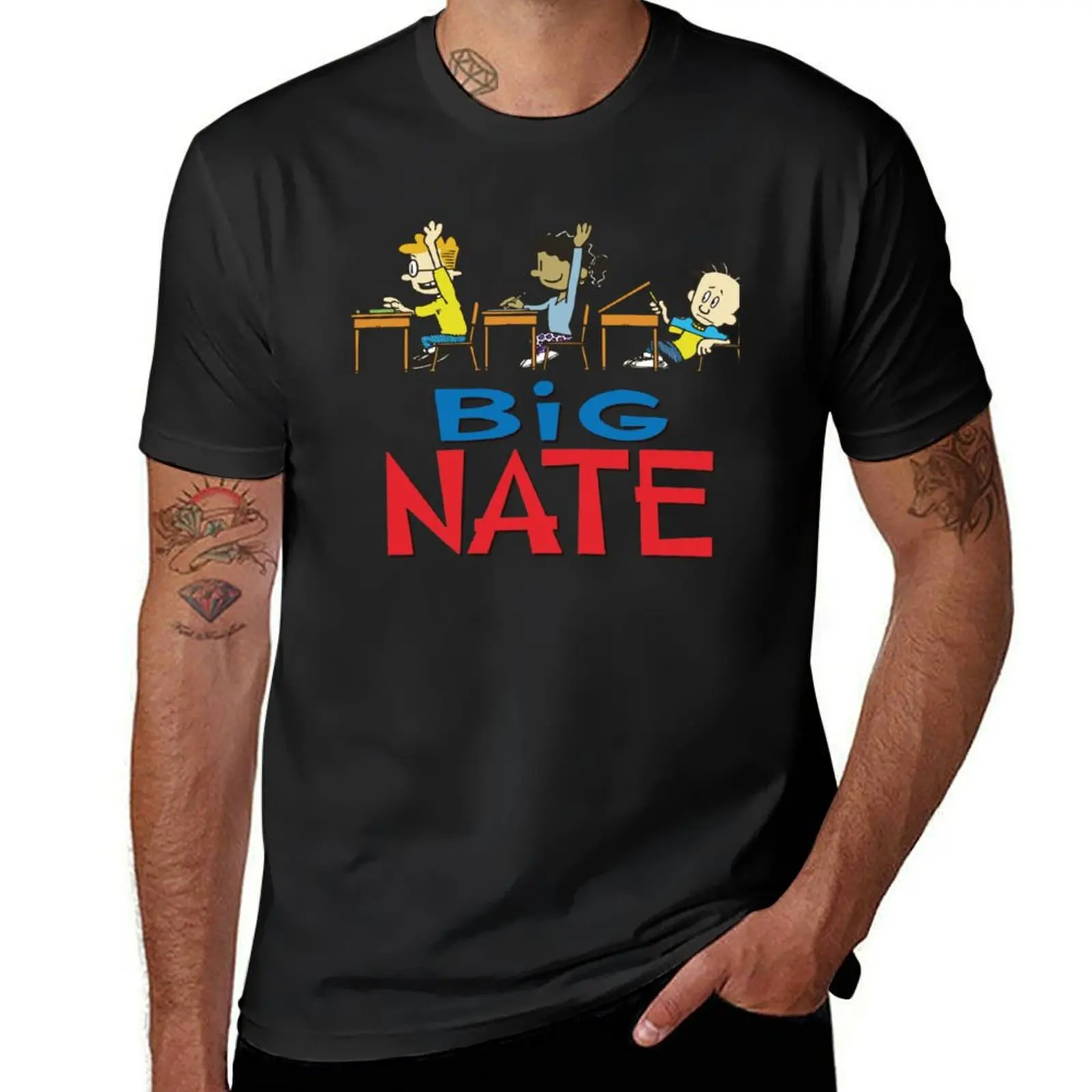 

Big Nate lazy T-Shirt vintage sublime tees new edition mens champion t shirts