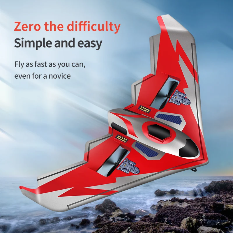 EPP RC Plane B-2 Foam plane Remote control aircraft with Light and Gyro Toys for Kids