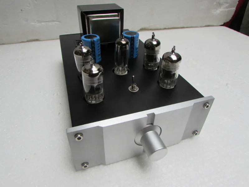 New Wada Shigeru pre-amplifier tube 12AX7B* 4、6Z4*1，Can be used as a vinyl record player MC MM preamplifier