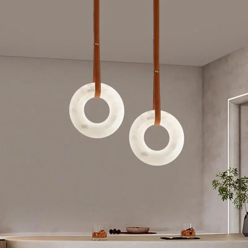 

LED marble pendant light for bedroom living room indoor home staircase dining room bar counter balcony pendant light