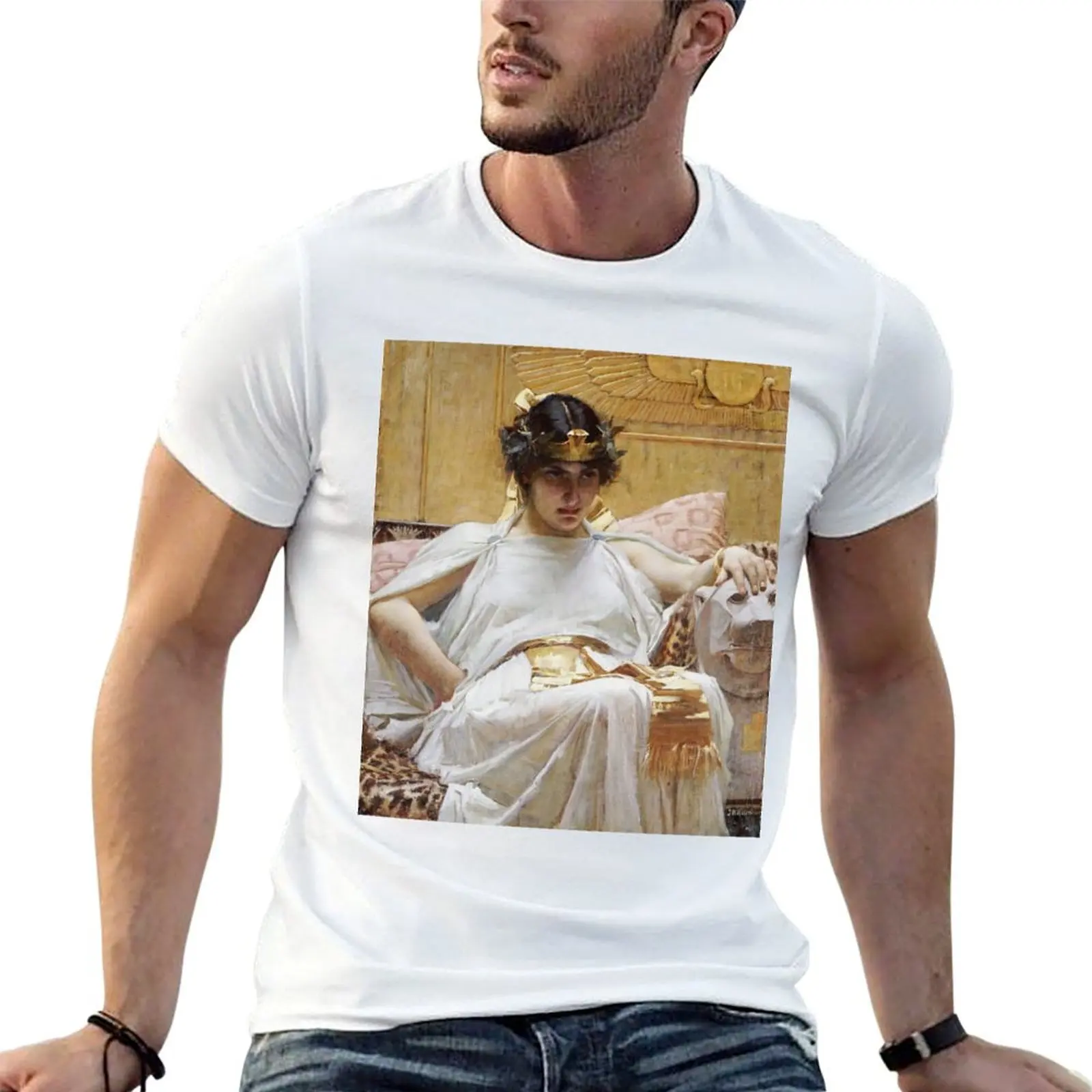 

t soft t shirts Cleopatra shirts Waterhouse William cotton man T-Shirt man - graphic for for John