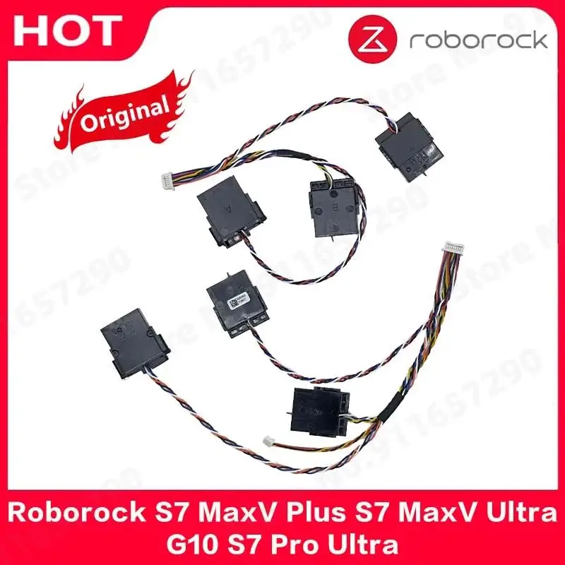 Original Roborock S7 MaxV Plus S7 MaxV Ultra G10 S7 Pro Ultra Spare Parts Topaz SV-Left Right Cliff Harness Assembly Accessories