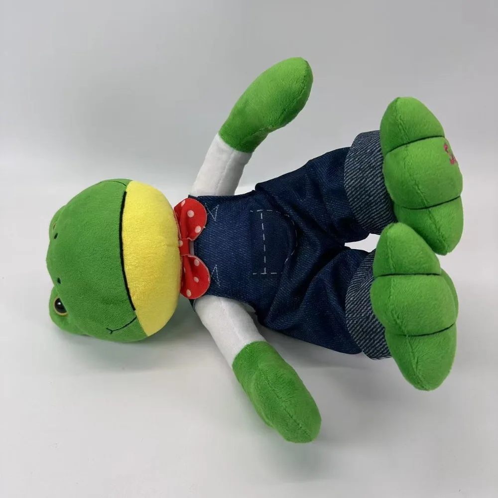 Lindo juguete de peluche de expresión mágica 25cm niña Plushie relleno Animai Rana muñeca Kawaii rana de pierna larga juguete suave regalo para niños niñas