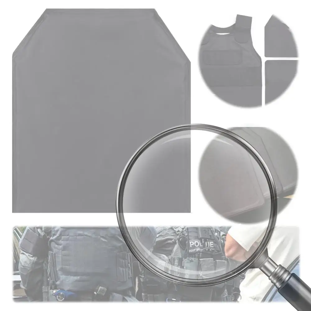 

Light Ballistic Plate Body Carrier Vest Shock Plate IIIA Anti Stab Armor Board for Outdoor Hunting Paintball War Game Protection